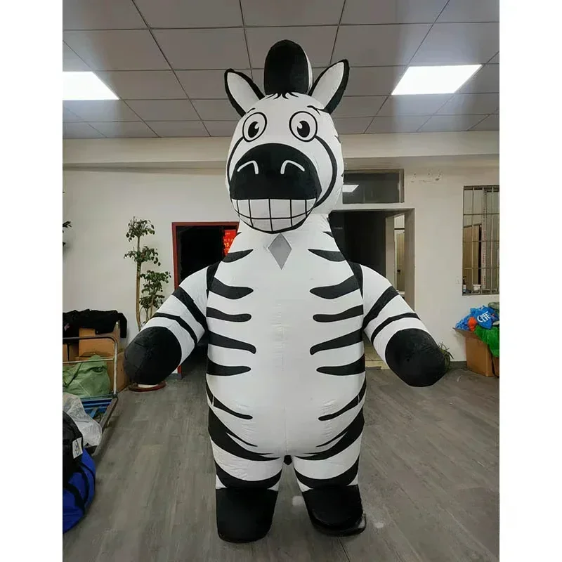 Kostum Maskot Zebra Tiup, Kost - Suits ulasan dan harga