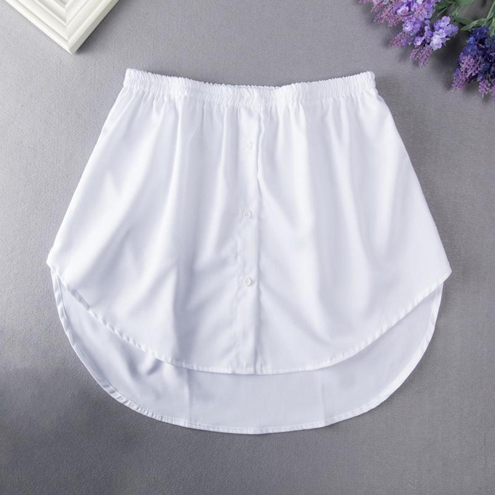 Kemeja Katun dengan Aksen Rok  - Shirts ulasan dan harga